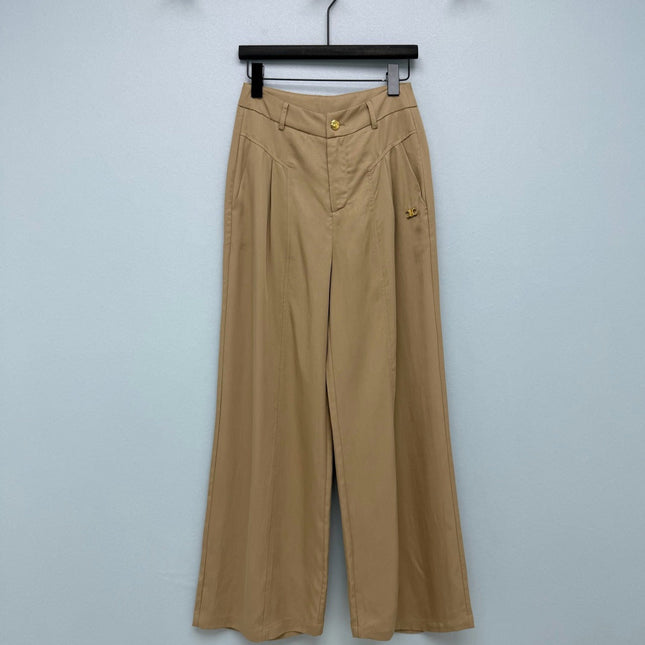 CELINE 26S HIGH-WAIST WIDE-LEG PANTS 401