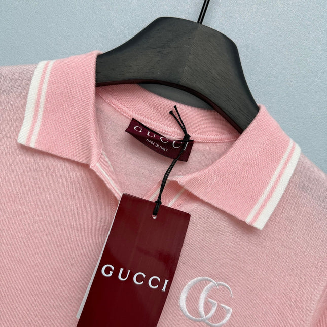 GUCCI 26S KNIT POLO SHIRT 364