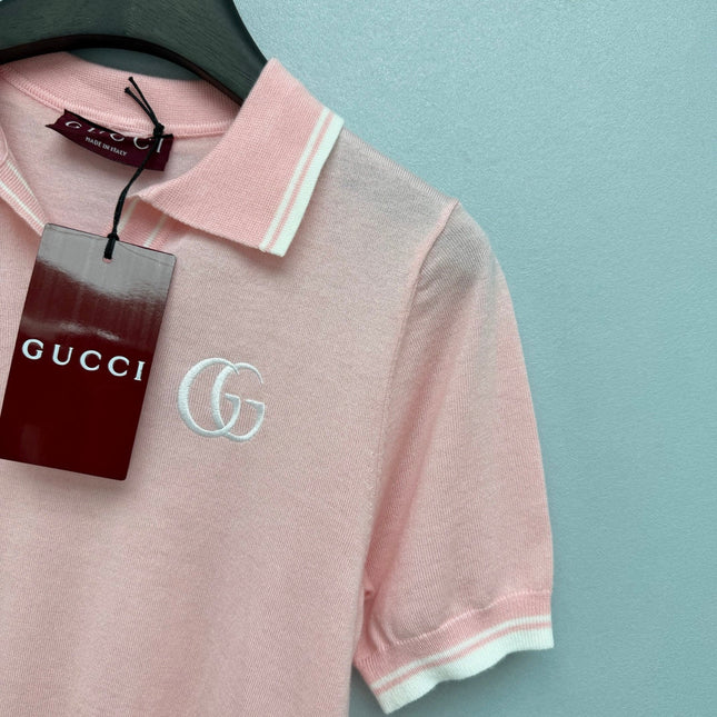GUCCI 26S KNIT POLO SHIRT 364
