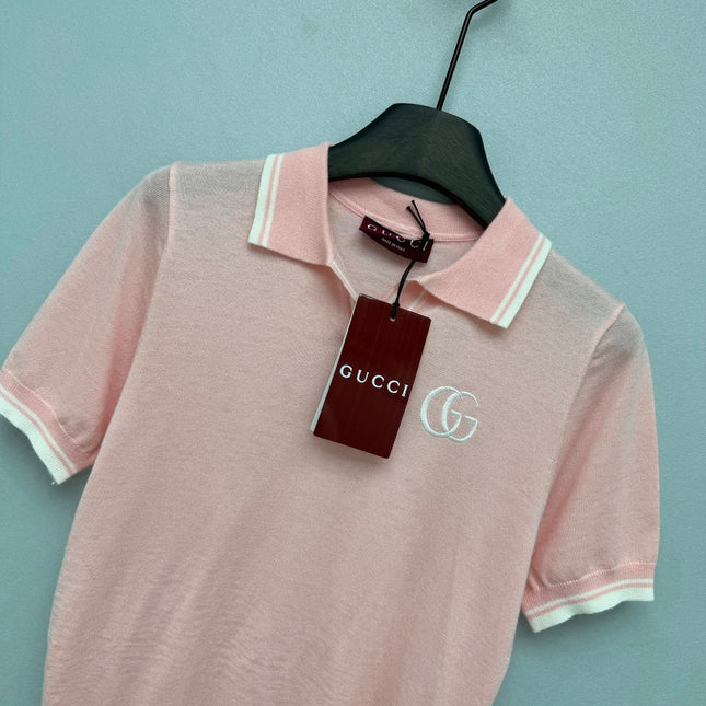 GUCCI 26S KNIT POLO SHIRT 364
