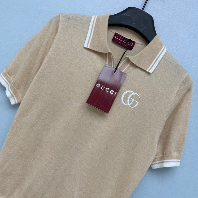 GUCCI 26S KNIT POLO SHIRT 392
