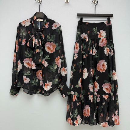 ZIMMERMANN 26S TOP AND SKIRT SET 315417