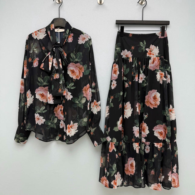 ZIMMERMANN 26S TOP AND SKIRT SET 315417