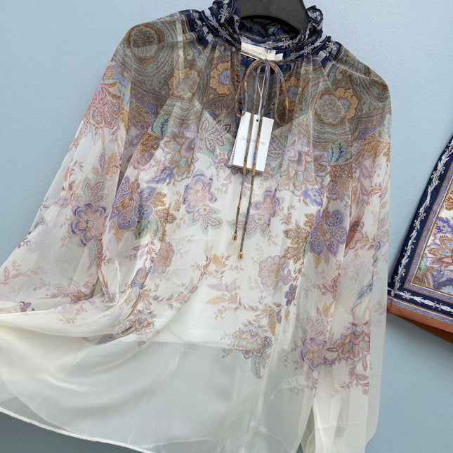 ZIMMERMANN 26S TOP AND SHORTS SET 315423