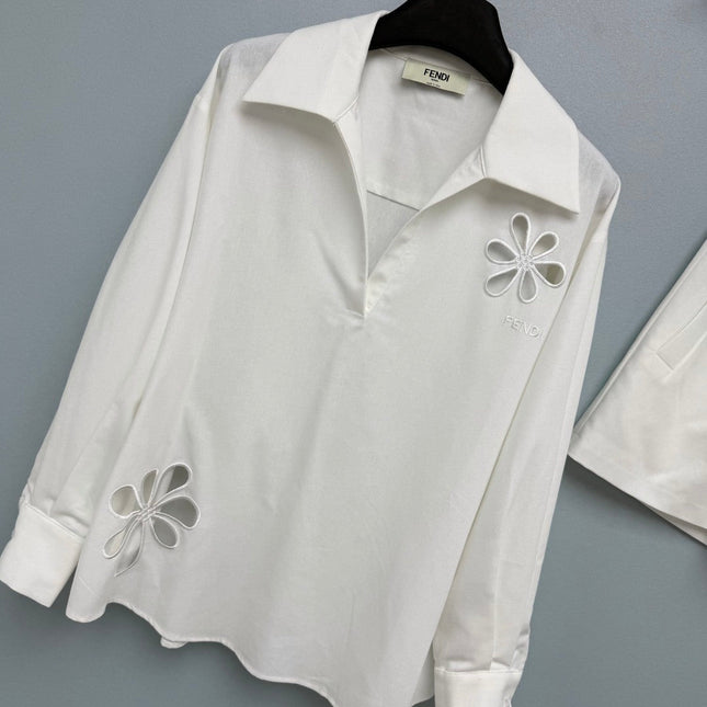 FENDI 26S SHIRT AND SHORTS SET 395