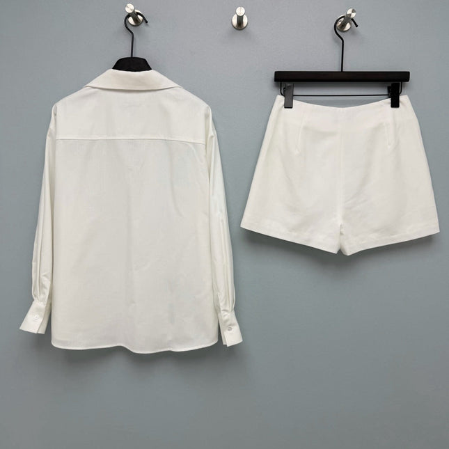 FENDI 26S SHIRT AND SHORTS SET 395