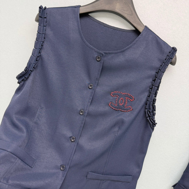 CHANEL 26S VEST TOP & SHORTS SET STYLE 1175