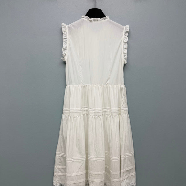 CHANEL 26S PLEATED SLEEVELESS DRESS STYLE 1127