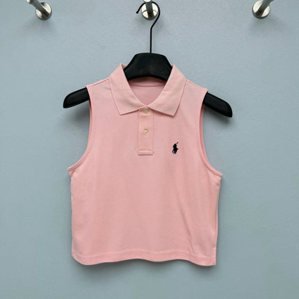 RALPH LAUREN 26S SLEEVELESS POLO TOP 476