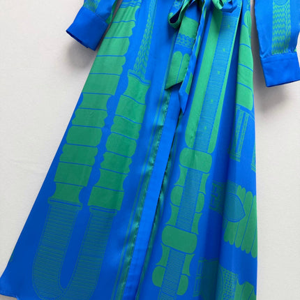 HERMES 26S SHIRT DRESS 713