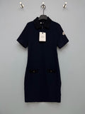 MONCLER 26S SHORT-SLEEVE POLO DRESS 674