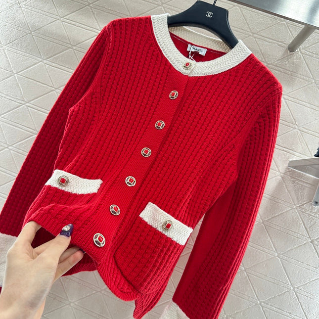 CHANEL 25S KNITTED CARDIGAN 643