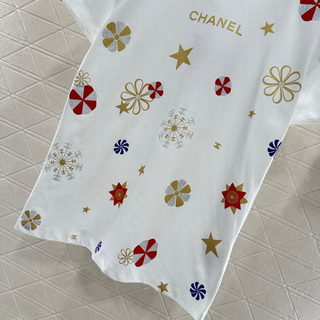 CHANEL 25S PRINTED T-SHIRT 650