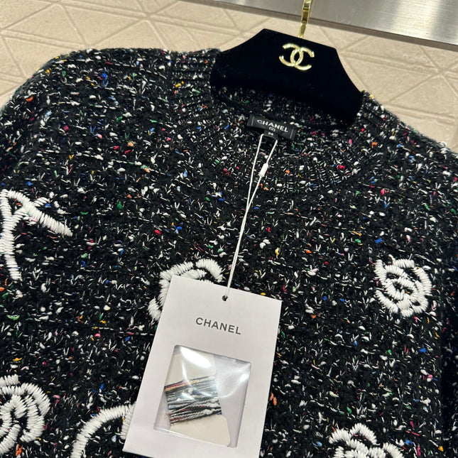 CHANEL 26S CASHMERE BLEND KNIT SWEATER 731