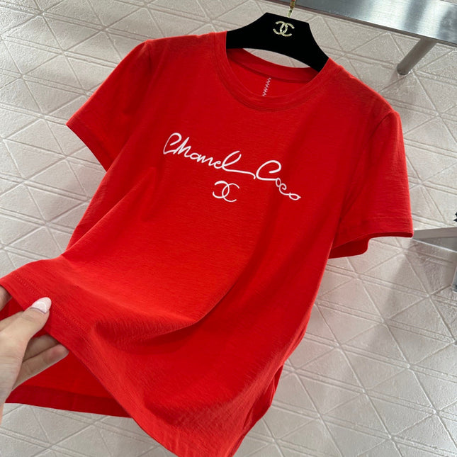 CHANEL 26S CREW NECK T-SHIRT 813