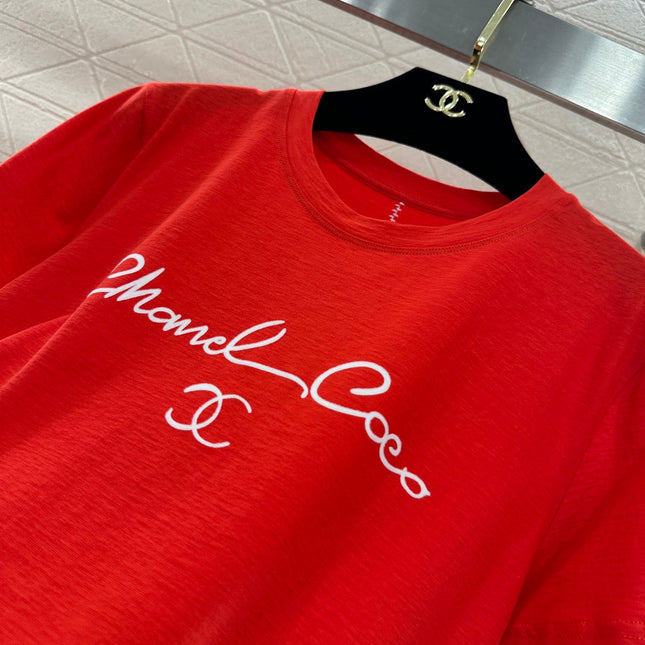 CHANEL 26S CREW NECK T-SHIRT 813