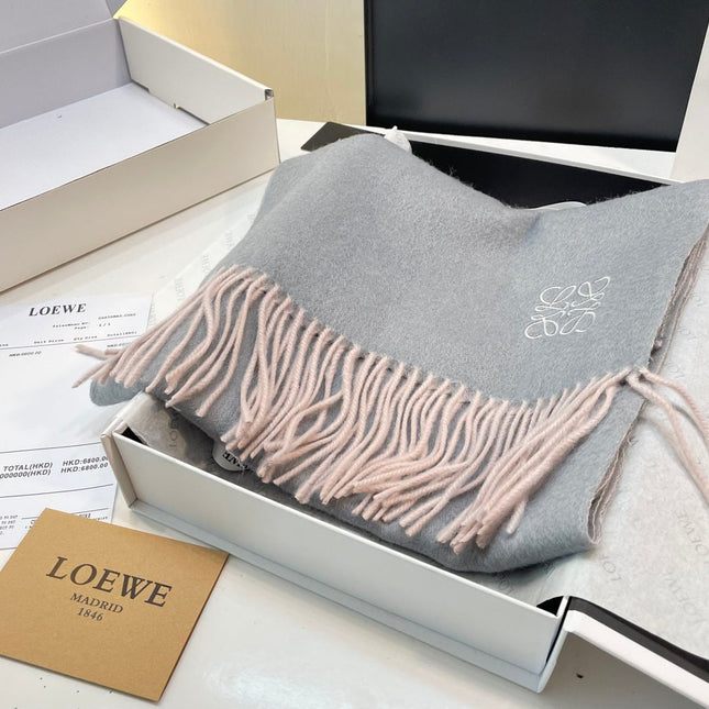 LOEWE 26S SCARF 190 IN CASHMERE 863678