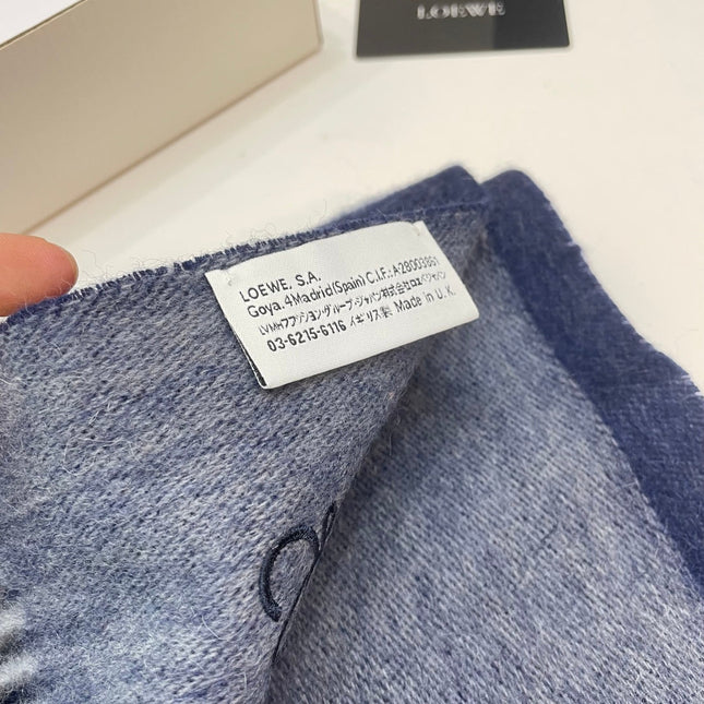 LOEWE 26S SCARF 190 IN CASHMERE 863679