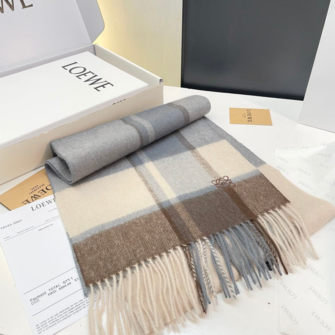 LOEWE 26S SCARF 190 IN CASHMERE 123653