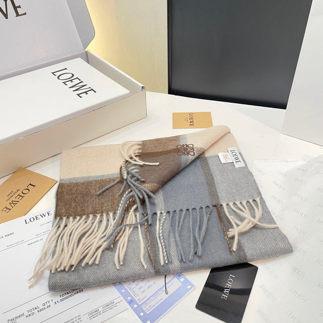 LOEWE 26S SCARF 190 IN CASHMERE 123653