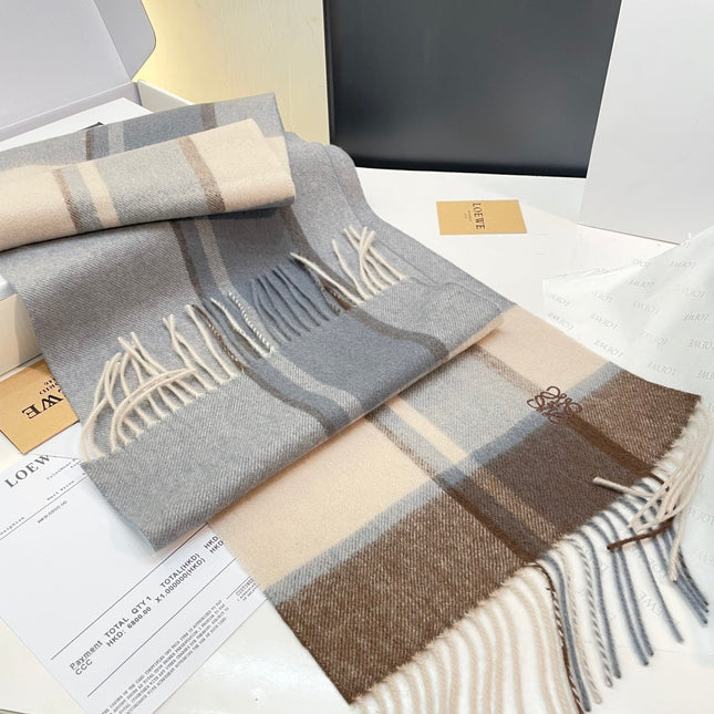 LOEWE 26S SCARF 190 IN CASHMERE 123653