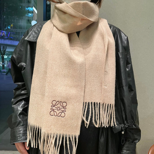LOEWE 26S SCARF 190 IN CASHMERE 149066