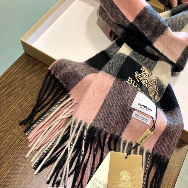 BURBERRY 26S SCARF 180CM IN CASHMERE 156982