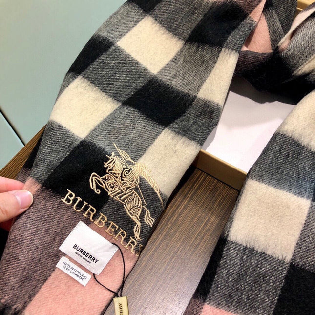 BURBERRY 26S SCARF 180CM IN CASHMERE 156982
