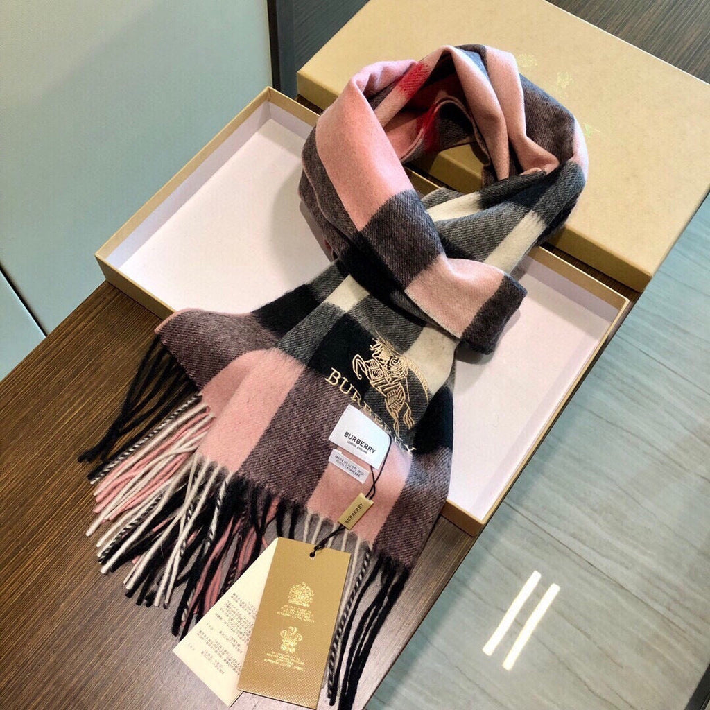 BURBERRY 26S SCARF 180CM IN CASHMERE 156982