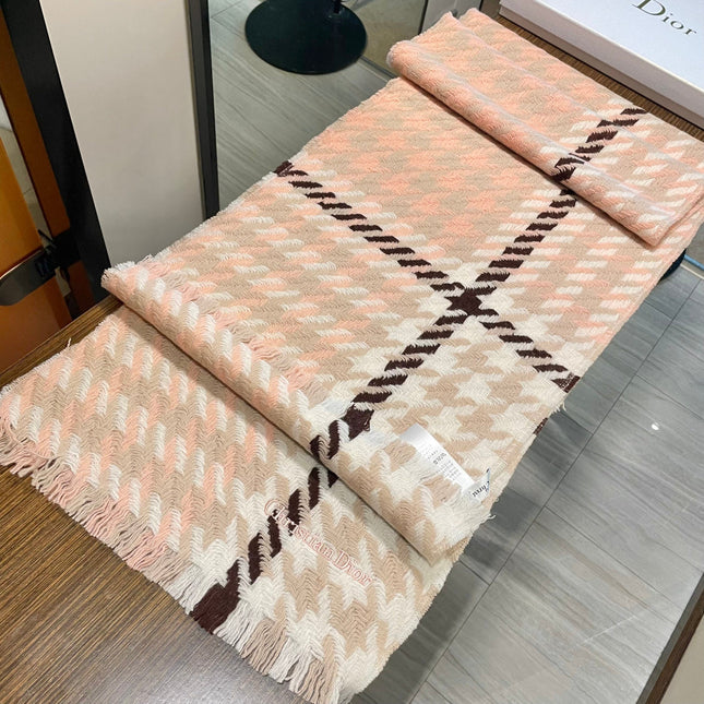 DIOR 26S SCARF 180CM IN CASHMERE 159030