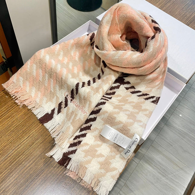 DIOR 26S SCARF 180CM IN CASHMERE 159030