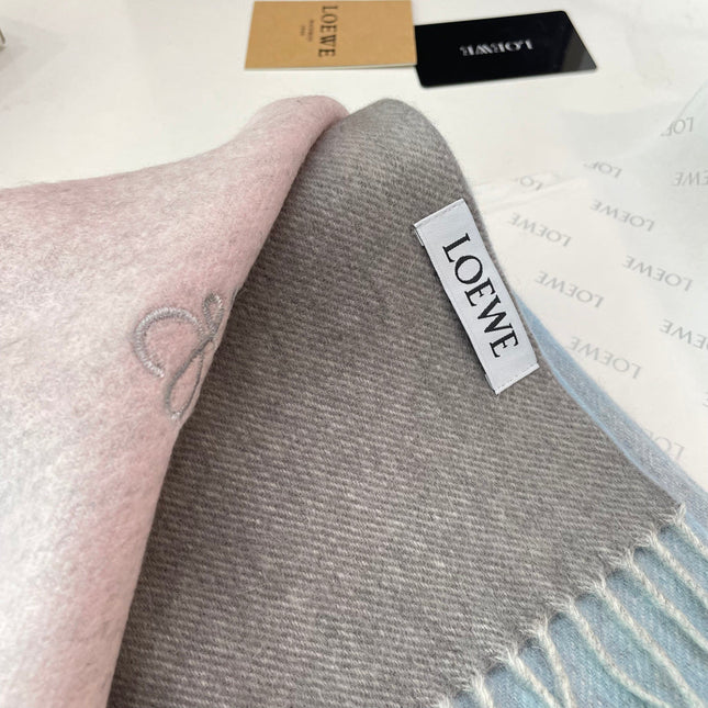 LOEWE 26S SCARF 190 IN CASHMERE 160461