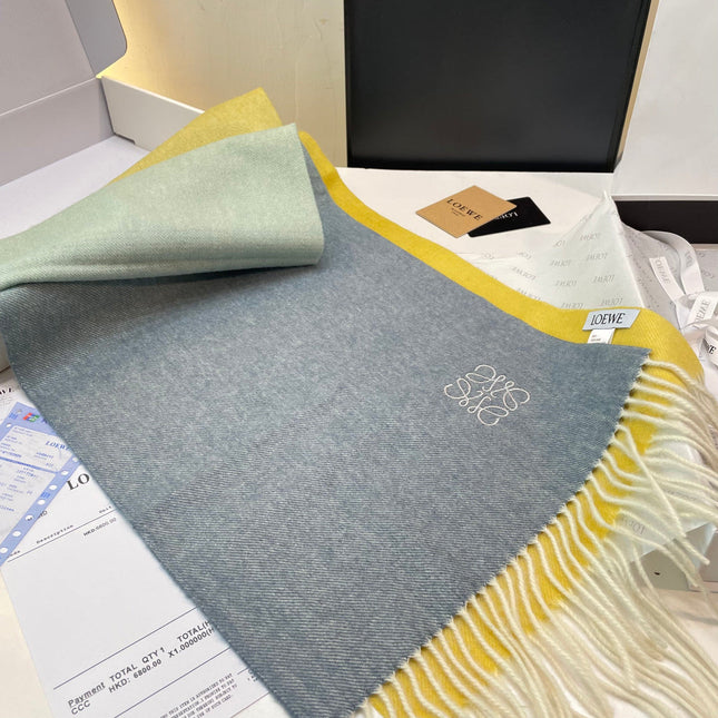 LOEWE 26S SCARF 190 IN CASHMERE 160462