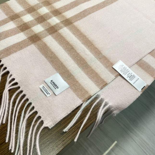 BURBERRY 26S SCARF 180CM IN CASHMERE 160464