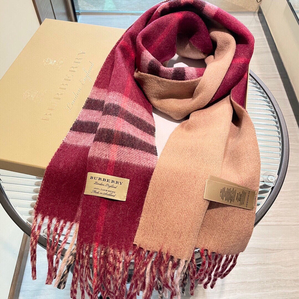 BURBERRY 26S SCARF 200CM IN CASHMERE 163835