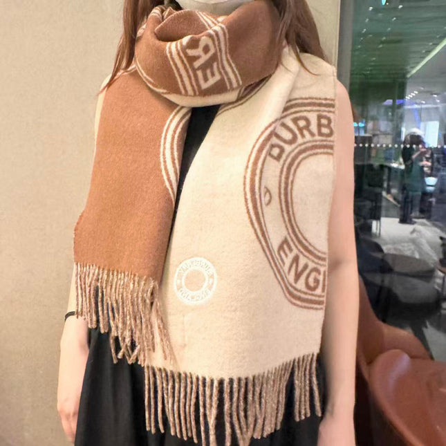 BURBERRY 26S SCARF 168CM IN CASHMERE 163841