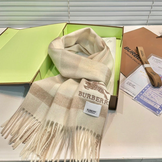 BURBERRY 26S SCARF 180CM IN CASHMERE 175668