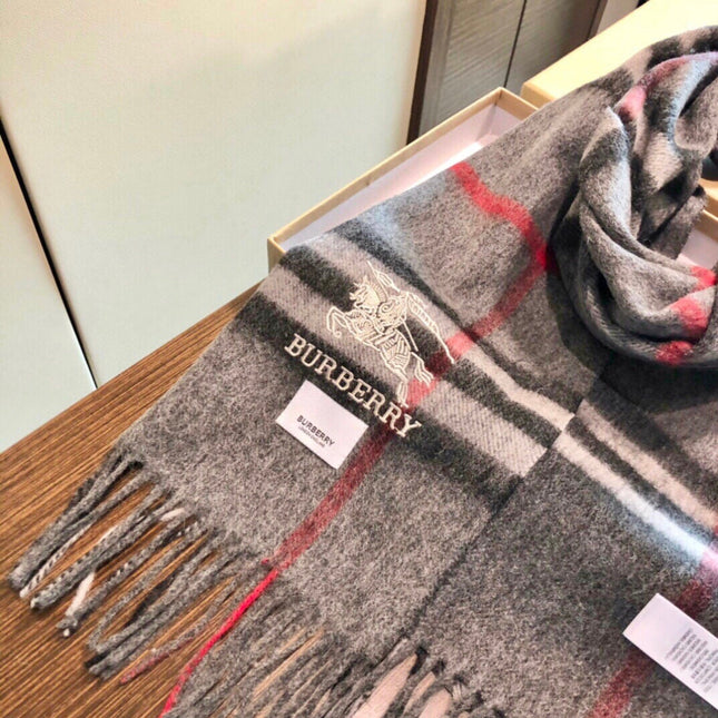 BURBERRY 26S SCARF 180CM IN CASHMERE 175675