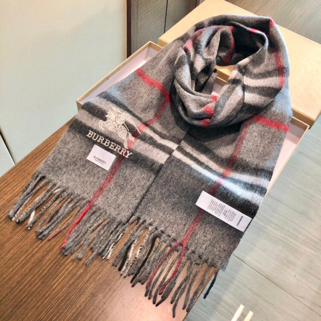 BURBERRY 26S SCARF 180CM IN CASHMERE 175675