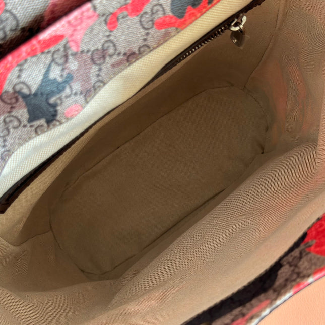 GUCCI 26S BACKPACK 46 IN MULTICOLOR COATED CANVAS STYLE 1