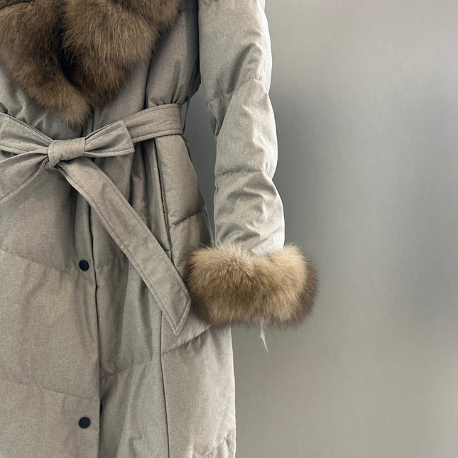 MAX MARA 25S LONG GOOSE DOWN COAT 120