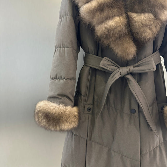 MAX MARA 25S LONG GOOSE DOWN COAT 119