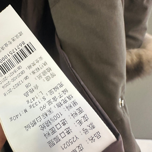 MAX MARA 25S LONG GOOSE DOWN COAT 119