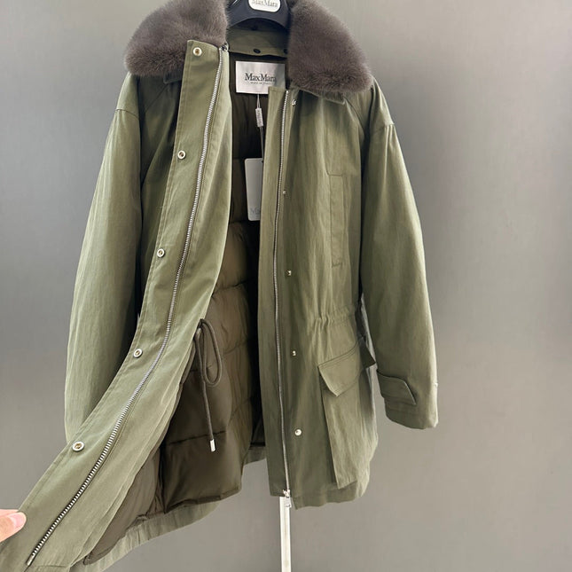 MAX MARA 25S PREMIUM GOOSE DOWN PARKA 125
