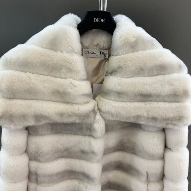 DIOR 25S RABBIT FUR JACKET 738