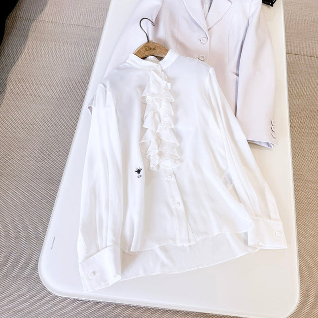 DIOR 25S PLEATED SHIRT 721