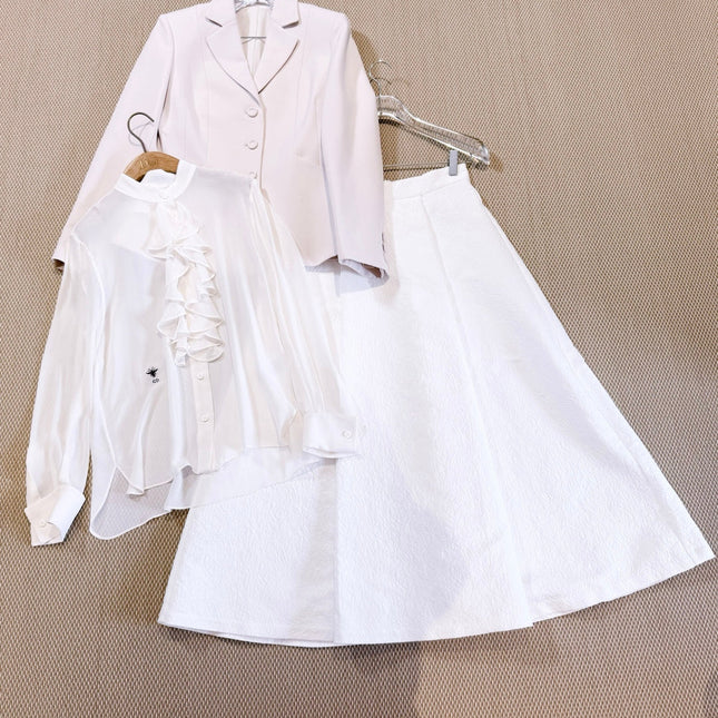 DIOR 25S PLEATED SHIRT 721