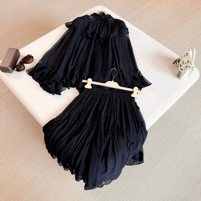 CHLOE 26S TOP AND SKIRT SET STYLE 116