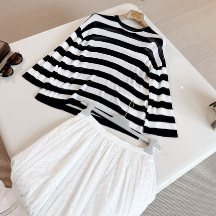 RALPH LAUREN 26S STRIPED KNIT SWEATER 427