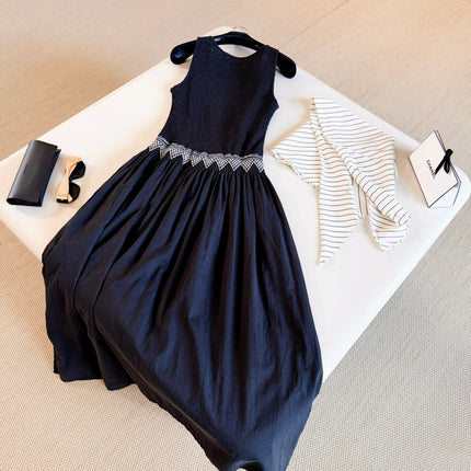 RALPH LAUREN 26S PLEATED DRESS 376